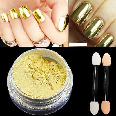 Yellow Gold Chrome Nail Powder – Allure Nail Beauty Supplies